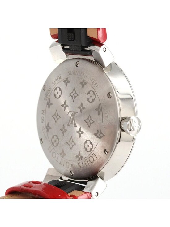 Louis Vuitton Tambour Slim Qa015 SS Quartz
